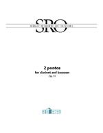 2 pontos for clarinet and bassoon op. 11